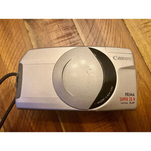 Canon Prima Super 28N 135/35mm Point & Shoot Film Camera+ new film